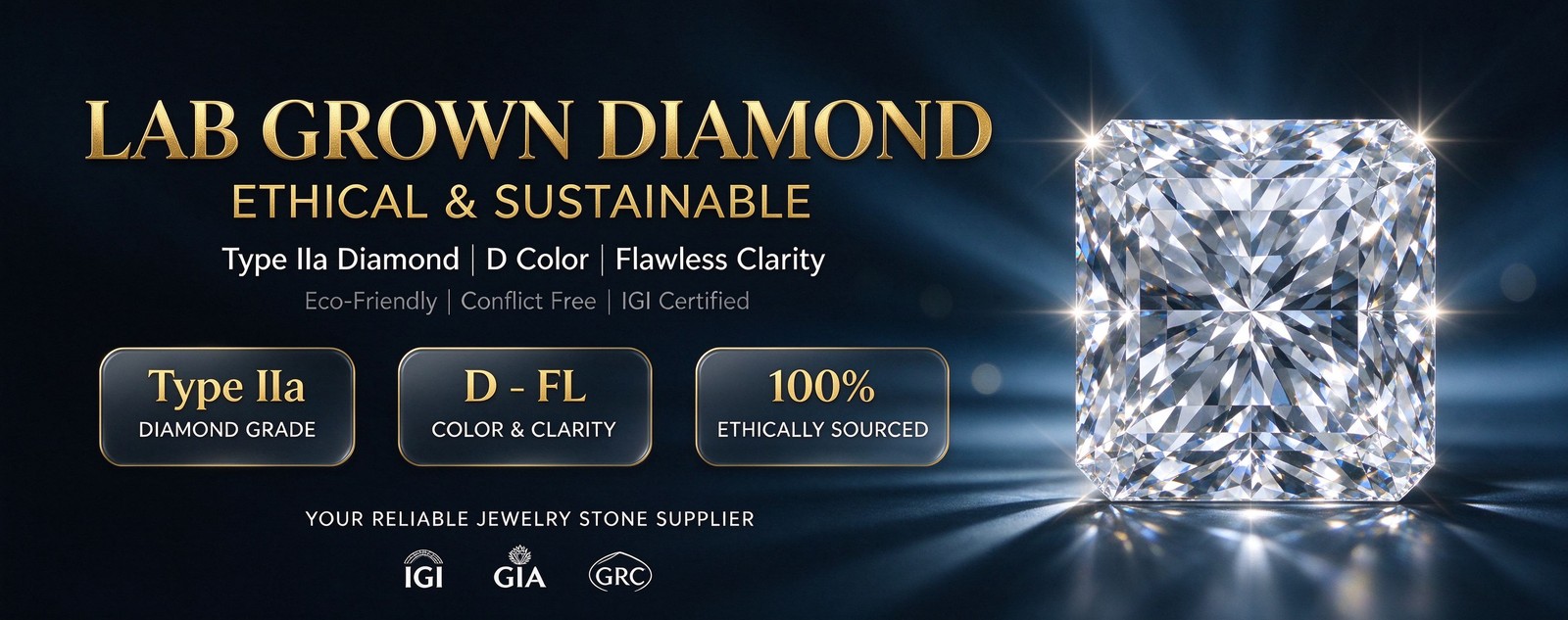 Lab grown diamond
