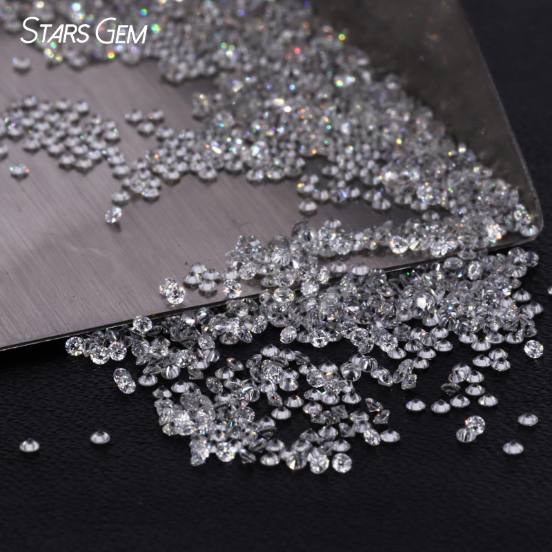 Melee Diamond 0.003ct to 0.15ct ( 0.8mm to 3.4mm ) Round Brilliant Cut HPHT Lab Grown Diamond
