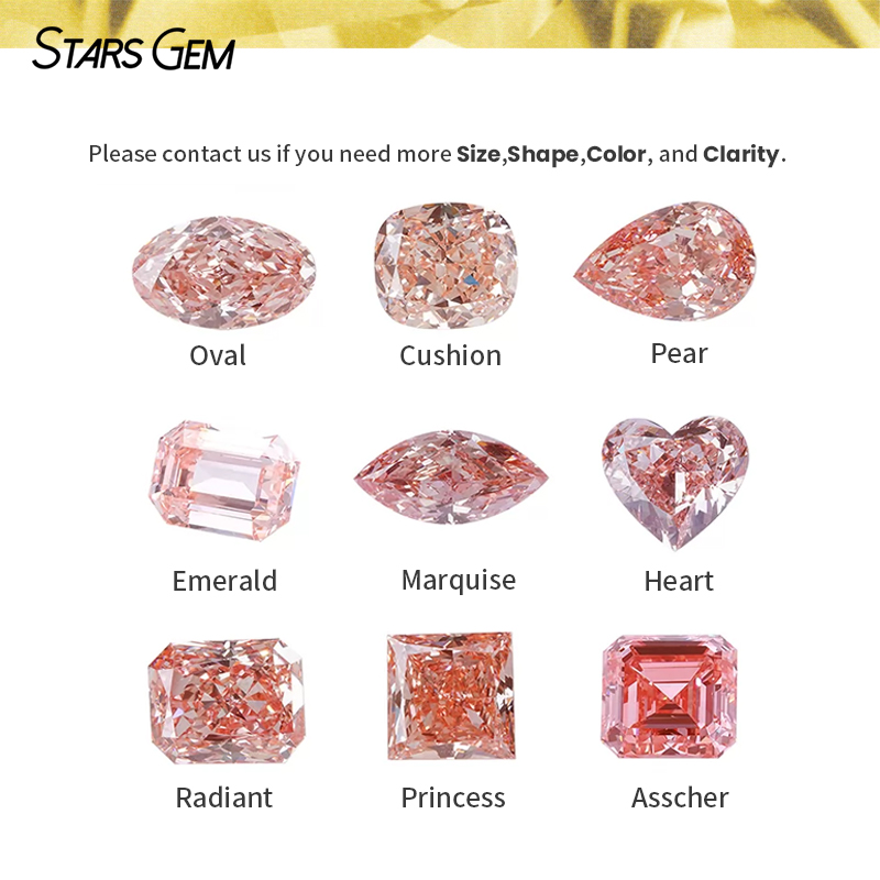 Pink Lab Grown Diamond Pink Lab Grown Diamond