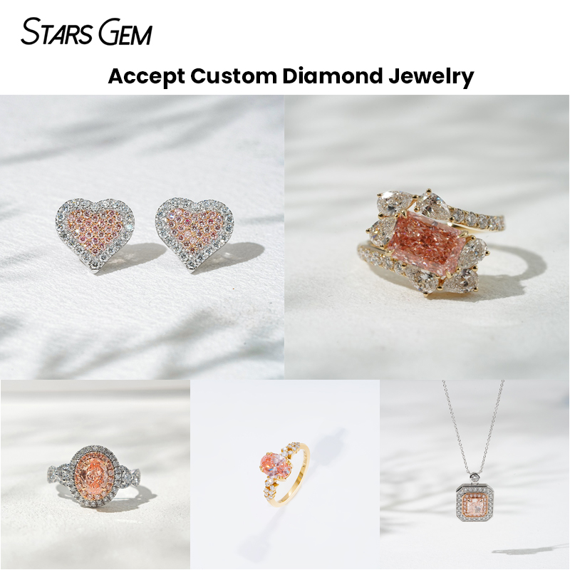 Pink Lab Grown Diamond Pink Lab Grown Diamond